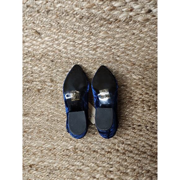 Patrizia By Spring Step Blue Velvet Heeled Ankle Boots Studded Size 37, 6.5 US - Picture 12 of 12